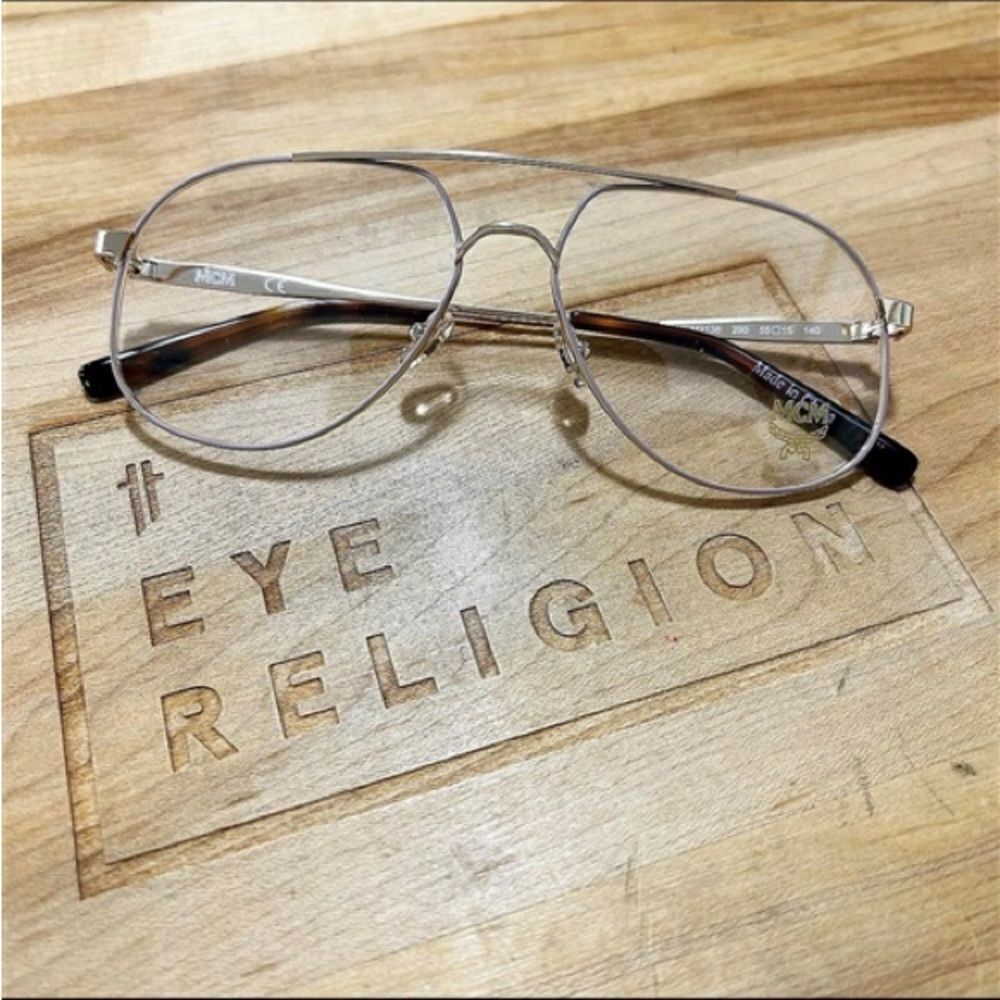 MCM 2138 Metallic Aviator Eyewear